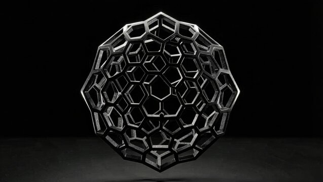 Abstract Quantum Processor in Vantablack Voronoi Structure