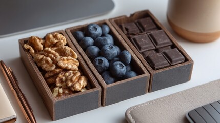 Assorted Nuts and Chocolate