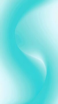 Abstract flowing blue and white curves. Dynamic light wave motion background animation for digital art. Vertical video