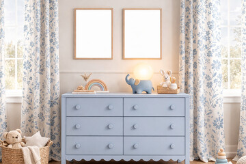 kids room frame mockup