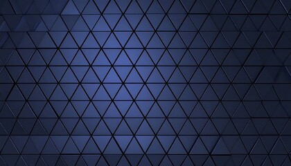 Dark blue, metallic triangles forming a repeating pattern
