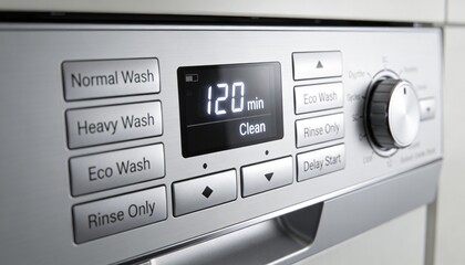 washing machine panel