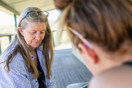 Woman concentrating during a game of backgammon