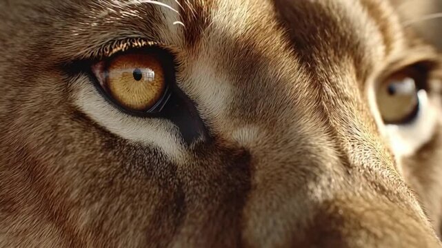 Close Up Animal Face