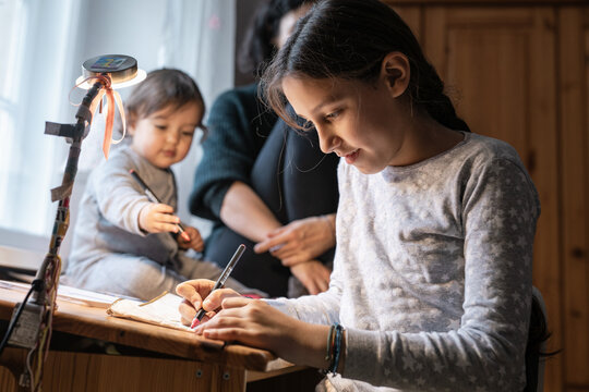 Helping Hand at Homework Time