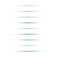 Obraz premium Blue Horizontal Light Flare Dividers for Futuristic User Interface Design