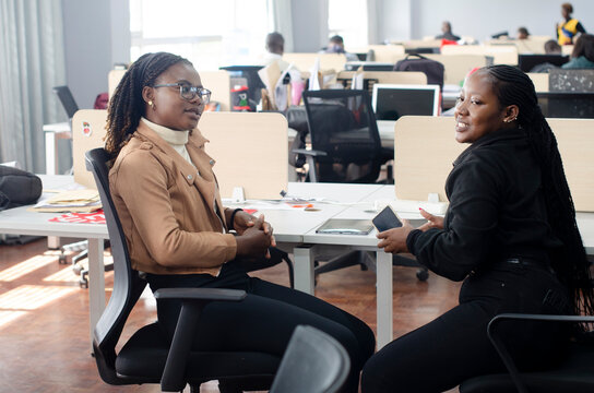Conversation in the office