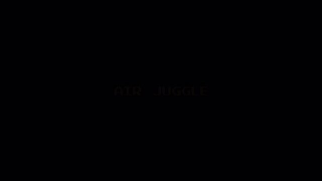 Air Juggle 8 Bit Pixel Text Animation Retro Video Game Screen Message