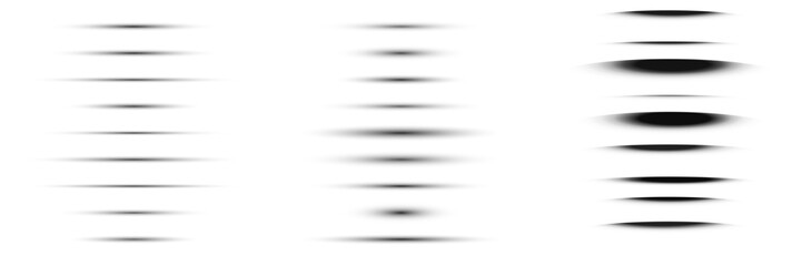 Obraz premium Set of Realistic Horizontal Drop Shadows and Page Dividers for Web and App UI Design