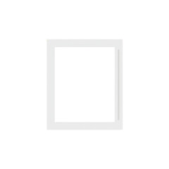 Modern blank whiteboard for presentations