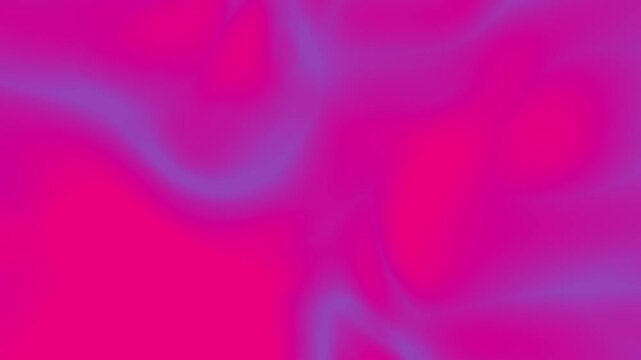 Abstract liquid gradient background animation with vibrant fuchsia and purple hues creating a smooth, flowing, and dynamic visual effect. This looping motion graphic features soft