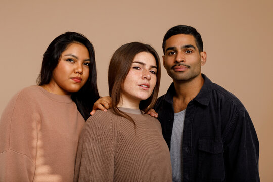 young latin models portrait