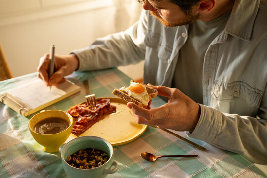 breakfast and planning