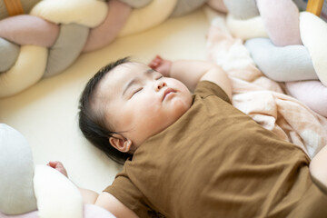 赤ちゃんの寝顔