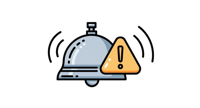 Warning Bell Service Alert.