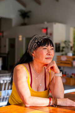 casual thinking portrait 