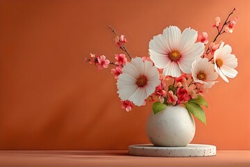 flowers in vase