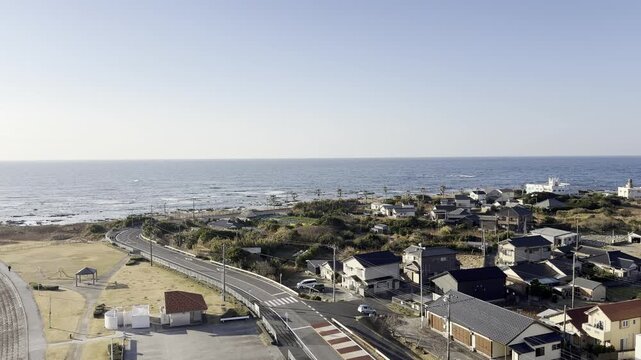 千葉 海 海岸 ドライブ 早朝 太平洋 絶景