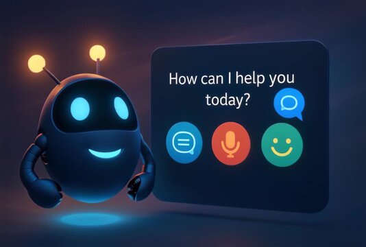AI Virtual Assistant Chatbot Interface for Customer Support Automation