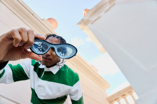 Focused View Through Sunglasses