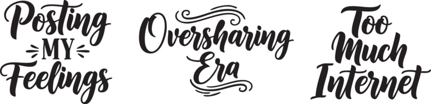 Expressing emotions online in the oversharing era of too much internet