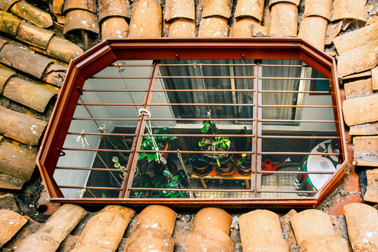 skylight of a patio
