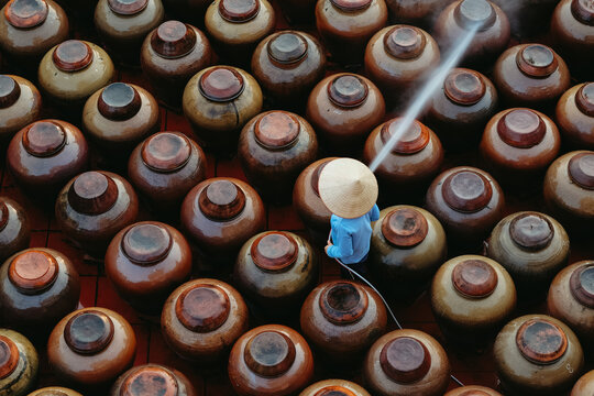 Traditional Soy Sauce Brewing