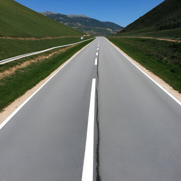 Segnale stradale triangolare di pericolo: Sbocco su molo o argine.