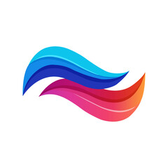 Minimal Stream like Vector Logo Design 