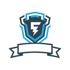 Spark Sign Vector Logo Design 