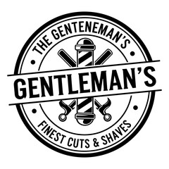 Gentleman Vector Logo Design 