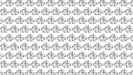 monochrome line geometric tile seamless pattern background vector design