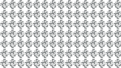 monochrome line geometric tile seamless pattern background vector design
