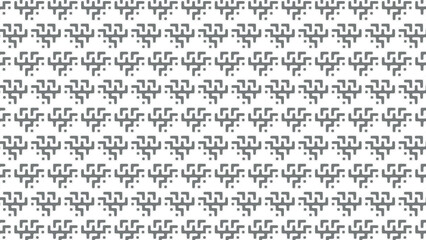 monochrome line geometric tile seamless pattern background vector design