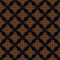 Fototapeta premium seamless damask pattern