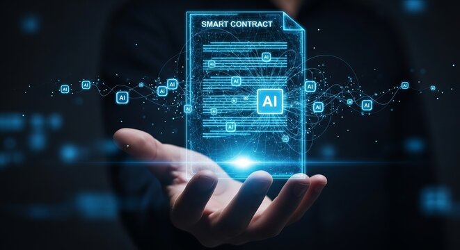 Artificial intelligence revolutionizes smart contracts, enhancing security, efficiency, and automation for a transparent digital future