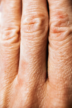 Close-up of the fingers