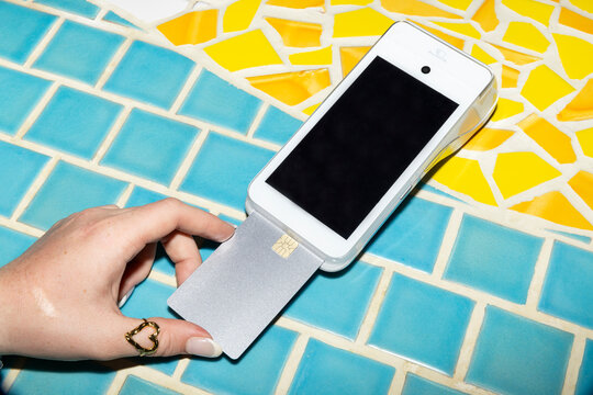 Mobile Credit Card chip Reader plastic Credit Card 