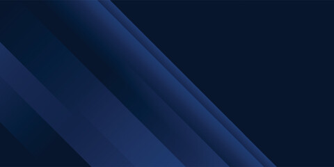 Fototapeta premium Dark blue modern business abstract background. Vector illustration design for presentation, banner, cover, web, flyer, card, poster, wallpaper, texture, slide, magazine, and powerpoint