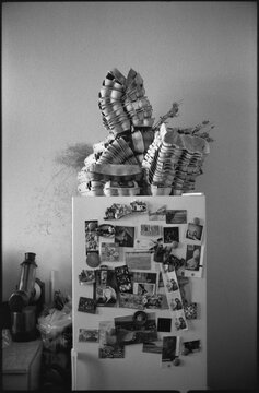 Pile of egg trays 