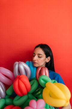 Plastic bouquet 