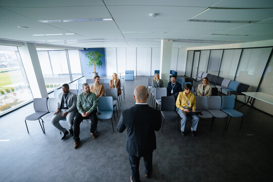 Business conference in the office