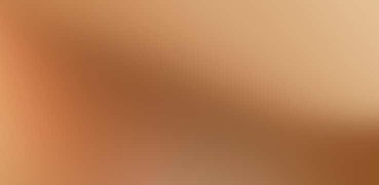 Abstract warm gradient background featuring smooth blurred tones of brown, tan, and earthy orange for design use.