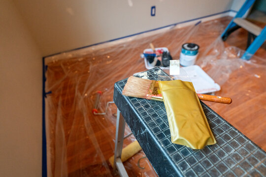 painting bedroom