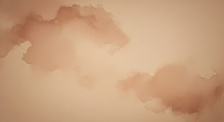 Obraz premium Ethereal Abstract Warm Tone Background with Soft Watercolor Washes and Organic Cloud-like Textures, Evoking a Gentle and Serene Aesthetic for Creative Projects