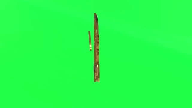 3d Animation Asmaul Husna Al Hakam Green Screen 