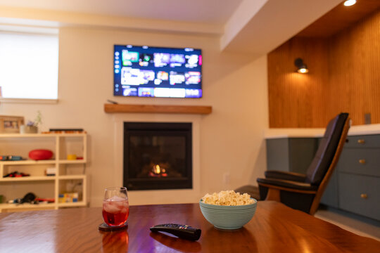Streaming video at home Television 