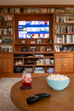 Streaming tv entertainment center 