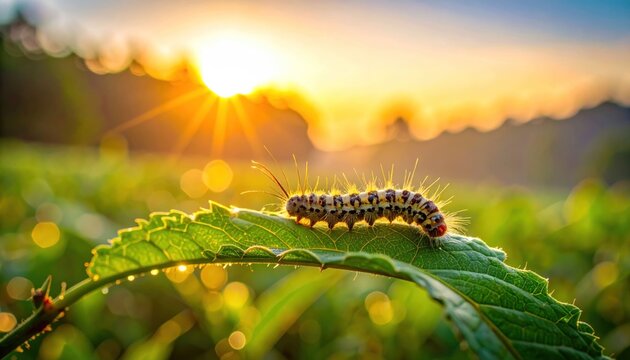 Caterpillar sun