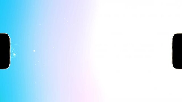 Film burn overlay retro cinematic look